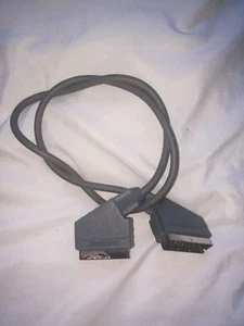 1m SCART Cable - Male-to-Male - Fully Wired ( Gray ) - Picture 1 of 2