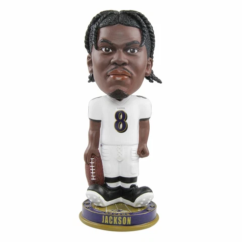 Lamar Jackson Baltimore Ravens Knucklehead Special Edition Bobblehead NFL Cover
