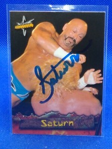 AUTOGRAPH Saturn 1999 Topps WCW Embossed #15