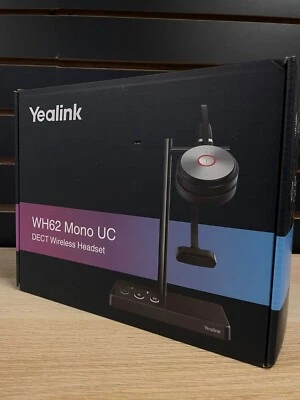 Yealink WH62 Dual UC Wireless Headset - Brand New, FACTORY SEALED - Image 1 of 4