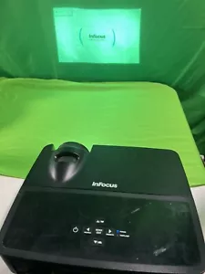 Infocus IN116 DLP WXGA Projector - HDMI - 3000 ANSI Lumens/966 Lamp Hours-WORKS! - Picture 1 of 7
