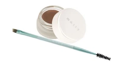 NEW! Mally Ultimate Performance Dream Brow + Brush - UPICK Taupe Med Brown Sable - Image 1 of 4