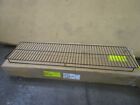 EAGLE YJ-2904-00 12.5"X46" EPOXY COATED WIRE GRATE BAKERS RACK SHELF ( LOT OF 4)