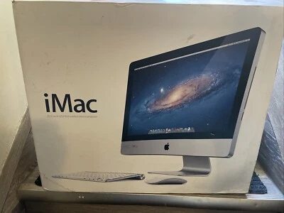 Apple iMac 21.5" (500GB HDD, Intel Core i5-7400, 2.5GHz, 16GB Silver  New In Box - Image 1 of 4