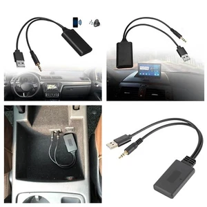 For Car Audio Bluetooth Music Streaming Module Includes Power Adapter USB & AUX - Picture 1 of 10