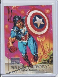 2016 Marvel Masterpieces 1992 Joe Jusko Buybacks Major Victory Card #48 - Picture 1 of 2