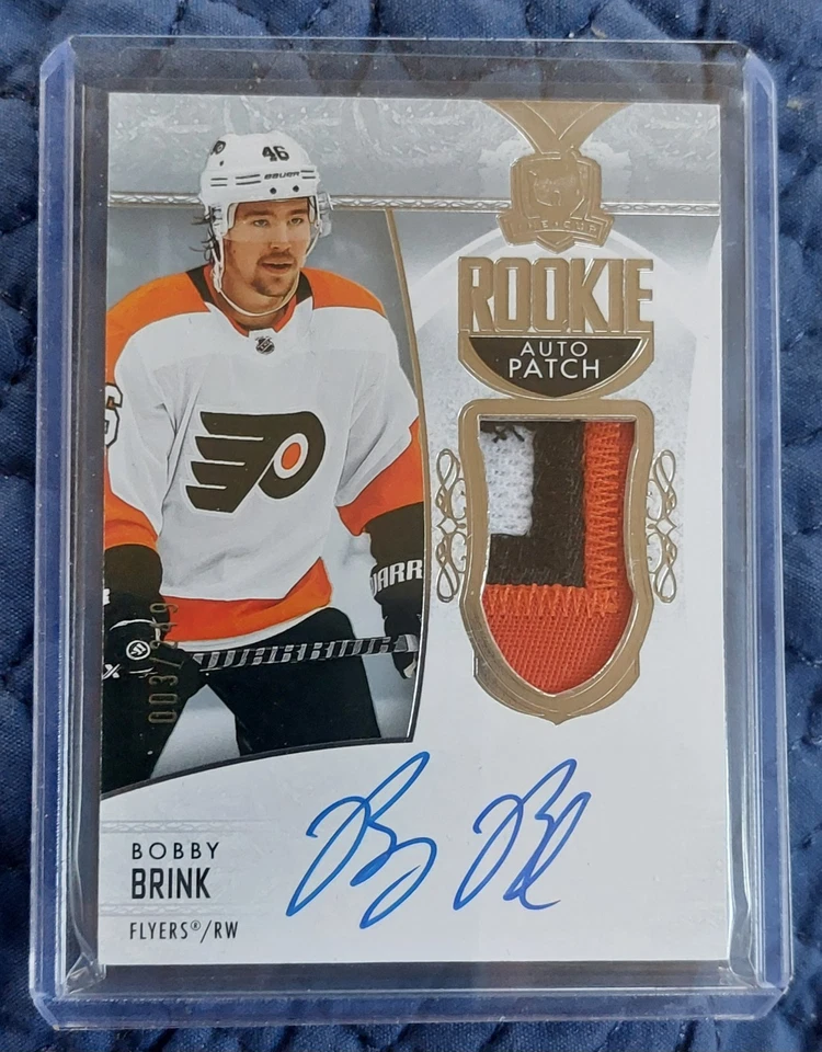22-23 The Cup Bobby Brink/Flyers RPA  3/249 and 22-23 SPX Scripted Signatures - Image 1 of 2