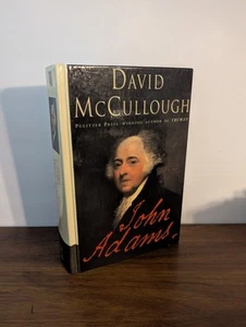John Adams by David McCullough (2001, Hardcover) LARGE PRINT EDITION President - Picture 1 of 4