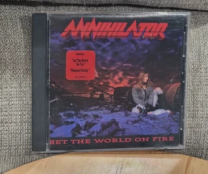 Annihilator - Set The World On Fire CD 1993 Metal Roadrunner Epic - Bild 1 von 8