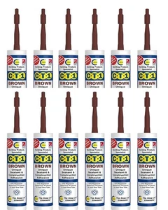 CT1 - Brown Construction Glue Adhesive - Picture 1 of 1