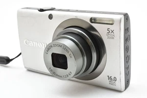 CANON PowerShot A2300 HD silver Digital Camera 16.0MP Used Tested From Japan JPN - Picture 1 of 5