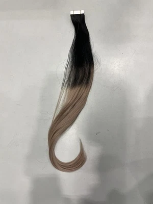 Full Shine 1B-18 Virgin Injection Tape In Hair Extensions 22" 20pcs/50g - Image 1 of 4