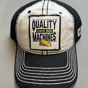Caterpillar CAT Equipment Panel Hat SnapBack Black/white - Picture 1 of 3