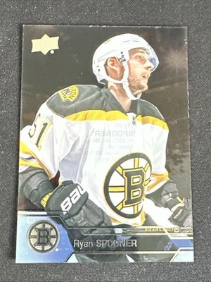 2016-17 Upper Deck Clear Cut Parallel 19 Ryan Spooner Boston Bruins - Image 1 of 2