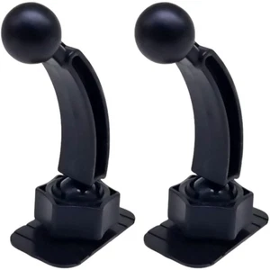 Adhesive Base Double 17mm Ball Joints Universal Car Phone Mount Accessory - Picture 1 of 8