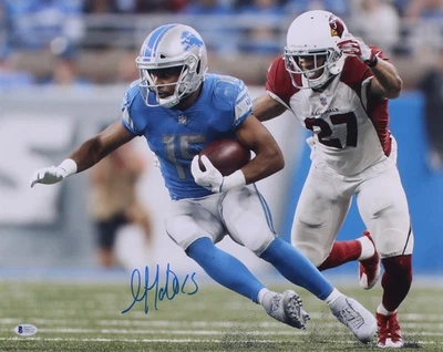 Golden Tate Signed Detroit Lions 8x10 Photo (Beckett COA) - Image 1 of 2