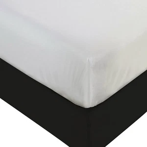 Plastic Hospital Bed Mattress Protector - Heavy Duty, Fitted Vinyl - Mattress... - Picture 1 of 7
