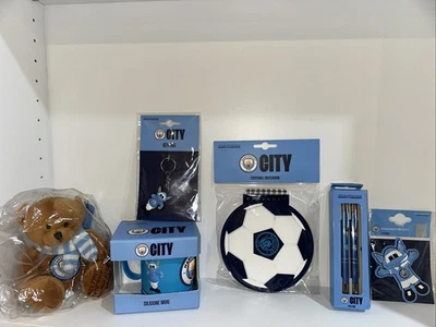 曼城足球俱乐部官方商品马克杯、钥匙圈、磁铁、笔、熊、笔记 — 第 1/4 张图片