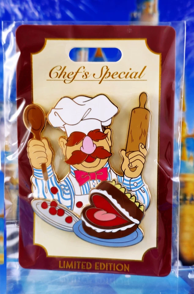 Pin Disney WDI - Chefs Chef Sueco LE 300 Muppets Chef's - Imagem 1 de 1