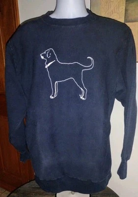 Черная собака винтажная коллекция Martha's Vineyard синий ворота толстовка XL - Изображение 1 из 4