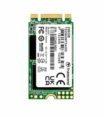 Transcend  256GB M.2 SATA III 430S series SSD - Image 1 of 2