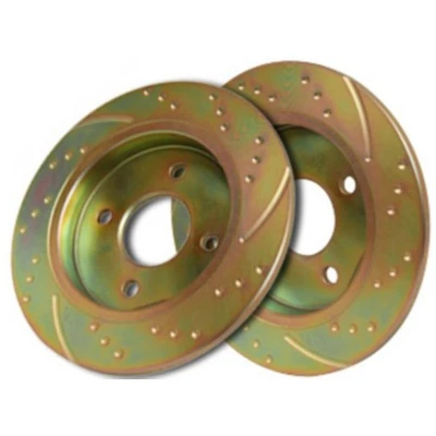 Juego de discos de freno traseros de 2 ruedas GD7345 EBC para Acura ILX Honda Civic CSX Prelude Foto 1 de 3