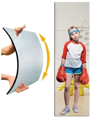 Unbreakable 门镜全长,全身儿童镜,64 英寸长 x 16 英寸宽 — 第 1/4 张图片