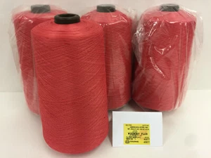 A & E Wildcat Plus Tex 35, Tangerine 45977, 4ea/16oz Textured Polyester Thread - Picture 1 of 4