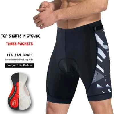 Pantalones de ciclismo para hombre 2024 almohadilla de verano deporte triatlón carretera mallas MTB pantalones de ciclismo Foto 1 de 4