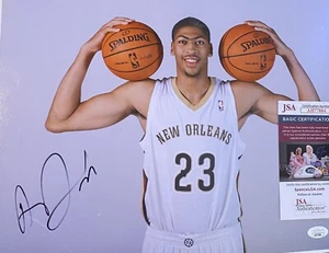 Anthony Davis Signed 11x14 Photo New Orleans Pelicans JSA COA - Picture 1 of 2