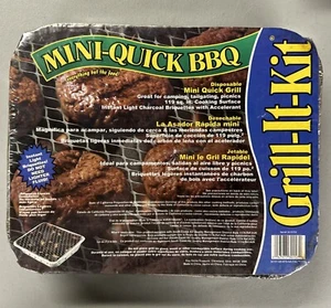 Brand New Mini-Quick BBQ 12" Disposable Grill Barbecue Instant Light Briquettes - Picture 1 of 10