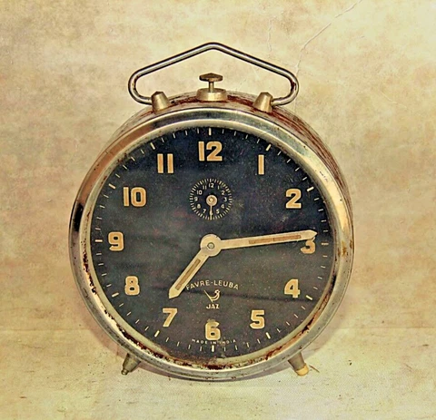 RARE AND VINTAGE JAZ ALARM TABLE CLOCK: A TIMELESS PIECE FROM INDIA'S PAST Cover
