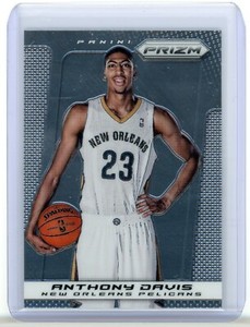 2013-14 Panini Prizm Anthony Davis Base #4 Pelicans Lakers 2ND YEAR (Future HOF)