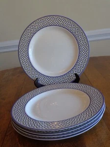 VICTORIA AND BEALE CAMBRIDGE DINNER PLATES LOT OF 5 - Picture 1 of 5
