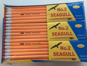 Pencils Pre-sharpened No. 2 144/box 20 Boxes of 144 New Improved Eraser - Picture 1 of 1