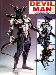 12"TAKEYA DEVILMAN Creature Horror Unassembled Unpainted Vinyl Model Kit 1/6 - Picture 1 of 2