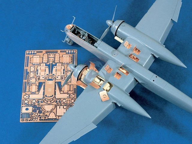 Verlinden 1/48 Heinkel He 219 A-7 'Uhu' Aircraft Upgrade WWII (for Tamiya) 1323 - Image 1 of 1