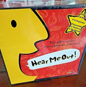 Every Opinion Matters Hear Me Out Board Game NEW! Sealed! 2nd Edition - Picture 1 of 7