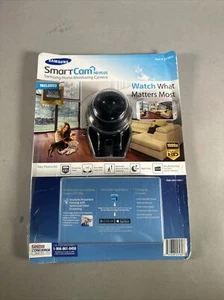 Samsung SmartCam HD Plus Home Monitoring System w/ 16GB Memory Card SNH-V6414BN - Picture 1 of 15