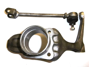 Renault R3-R4-4L Support de pivot gauche avec biellette 2563781-42825038 - Imagen 1 de 2