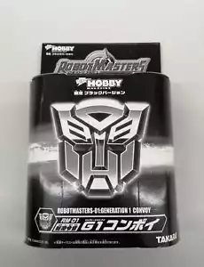 Transformers RobotMasters RM-01 Limited Black G1 Convoy Dengeki Hobby Magazine - Picture 1 of 7