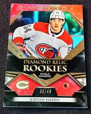 2022-23 UD Black Diamond Ruby /49 Jordan Harris  Diamond Relic Rookie RC #BDR-JH