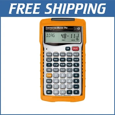 Compact Advanced Construction Calculator - Ideal for Contractors & Remodelers - Image 1 of 4