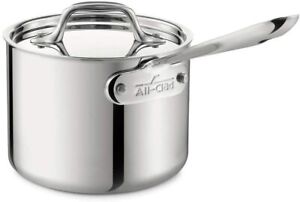All-Clad 4202 Tri-Ply Stainless-Steel 2-qt Sauce Pan NO LID