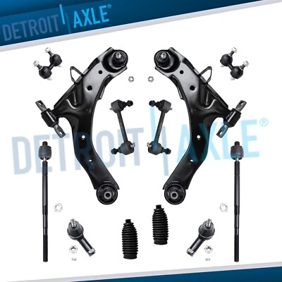 New 12-Pc Front and Rear Suspension Kit for Hyundai Elantra 2001-2006 - Image 1 of 4
