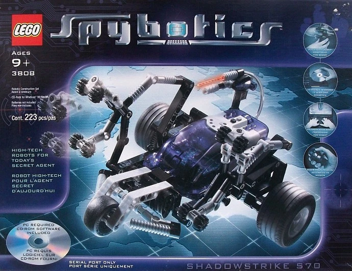 Lego Technic Spybotics 3808 Shadowstrike S70 NEW Sealed Ships World Wide - Image 1 of 1