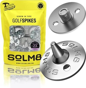 23 Screw in Golf Spikes Replacement for Golf Cleats Cricket Shoes - Stainless... - Picture 1 of 2