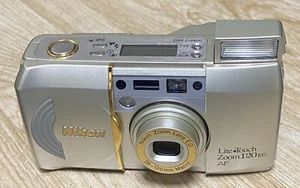 Nikon Lite Touch Zoom 120 ED AF Point & Shoot 35mm Film Camera Fully Tested - Picture 1 of 7