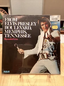 ELVIS PRESLEY LP FROM ELVIS PRESLEY BOULEVARD LIVE RCA APL1-1506 SEALED - Picture 1 of 6