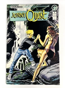 Vintage Jonny Quest #4 Comico Comics 1986 Marley Frost Is Here To Stay - Picture 1 of 8